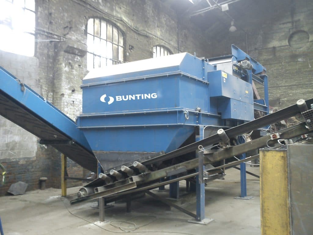 Buntings eddy current separator