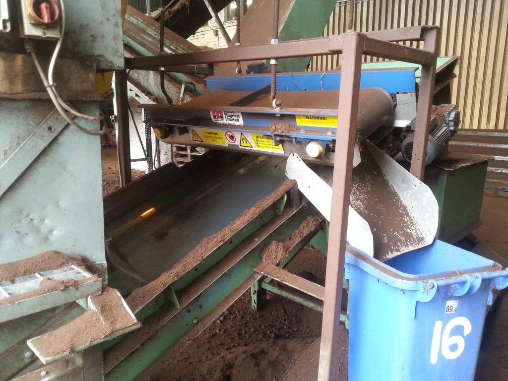 The recycling process and overband magnets