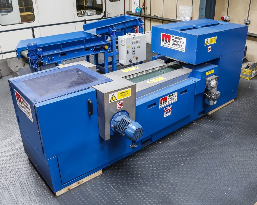 Eddy Current Separator for the university of Birmingham 