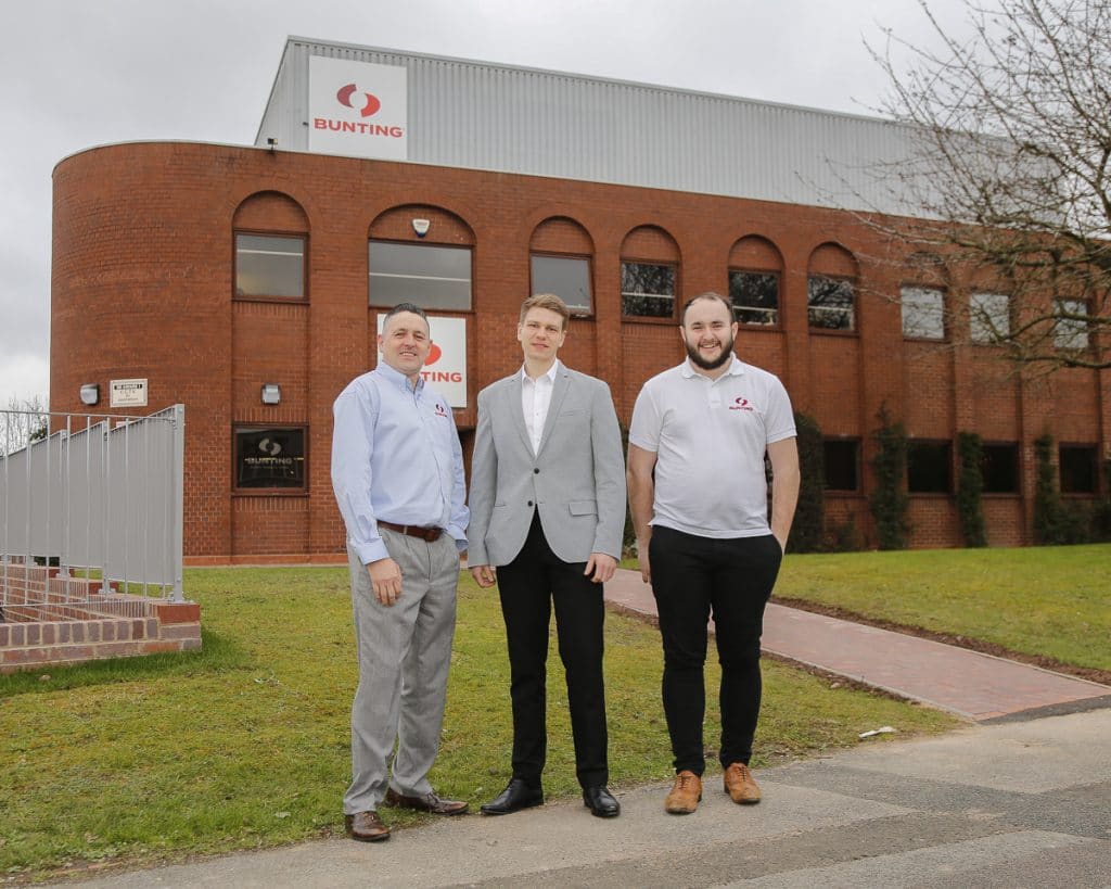 Bunting Announces New Sales Engineer Appointments