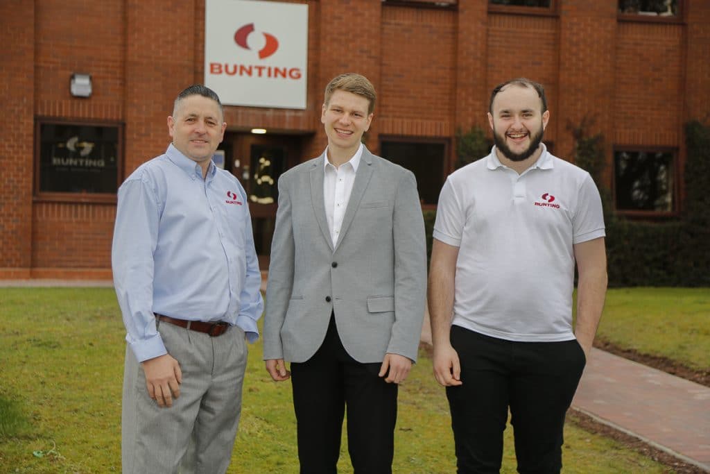 Bunting Announces New Sales Engineer Appointments