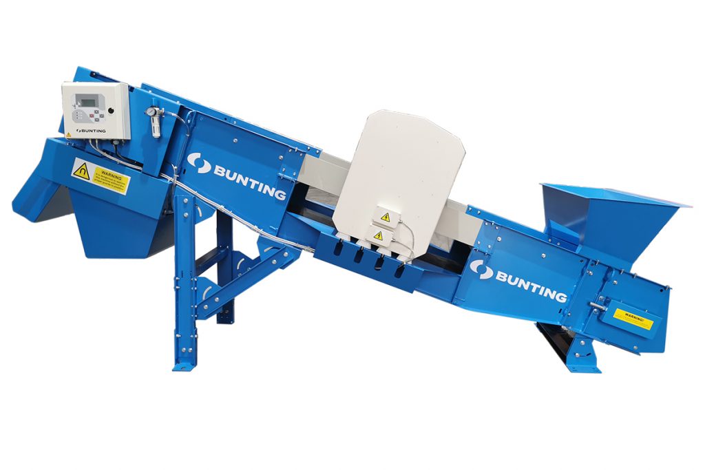 Bunting shredder feeder conveyor