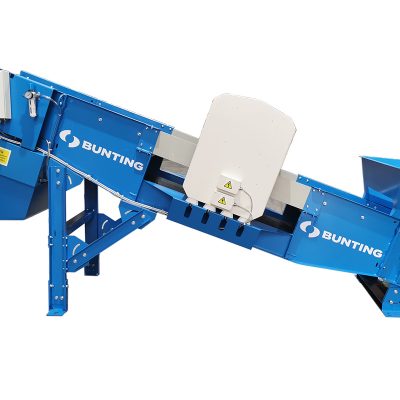 Bunting shredder feeder conveyor