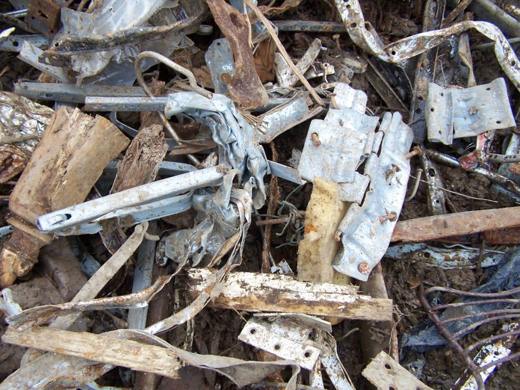 Separating metal and wood