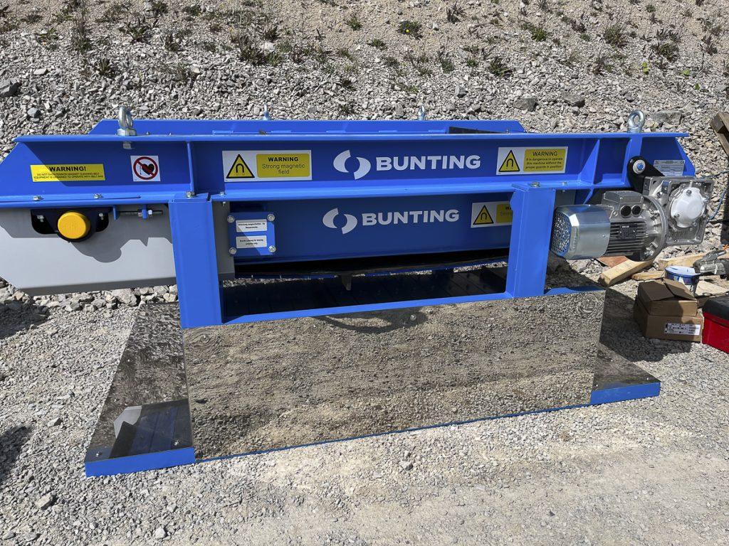 Bunting magnetic separation at Hillhead