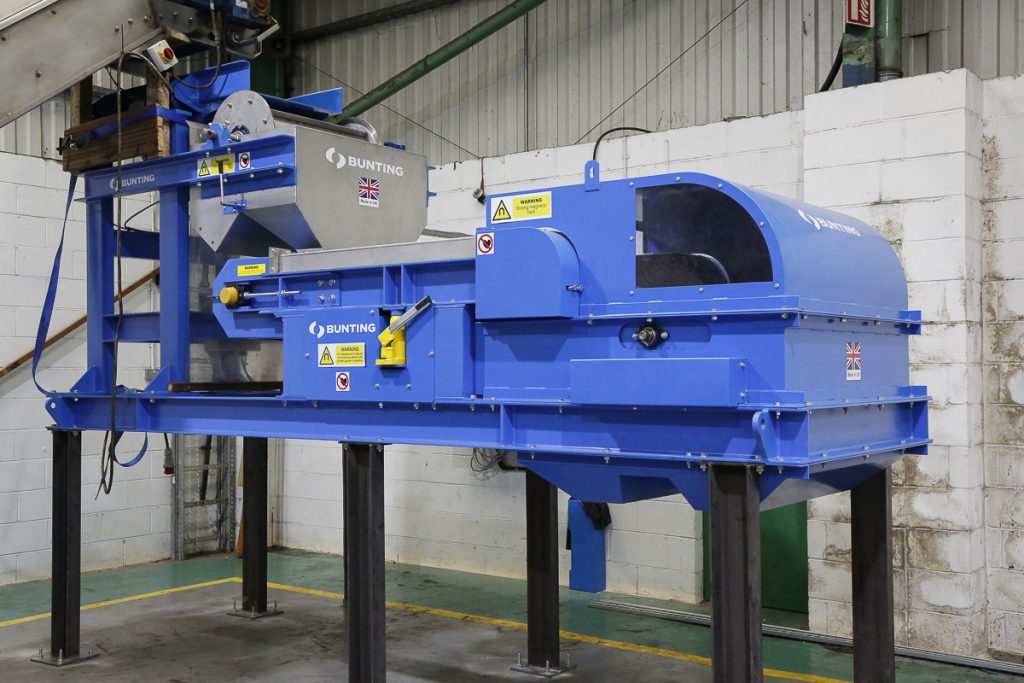 Buntings Eddy current separator