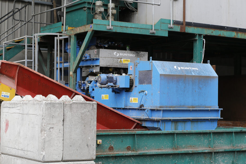 Eddy Current Separator at Parry & Evans