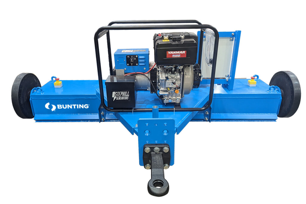 Bunting's Towable Electromagnetic Sweeper.
