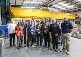 The Young British Metal Recyclers (YBMR) visit Bunting's Redditch facility